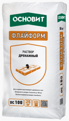 картинка Дренажный раствор Основит Флайформ DC100 (1000кг)
